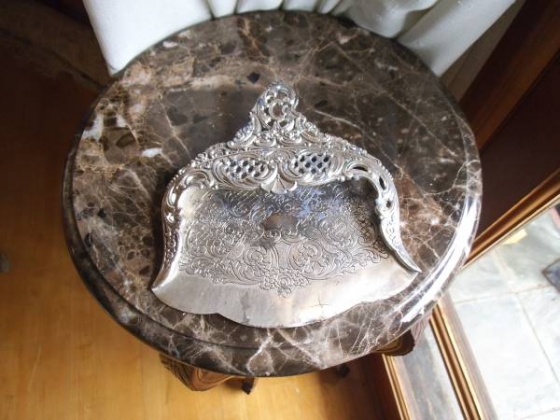 Vintage silver plate - $9 (Tarzana)