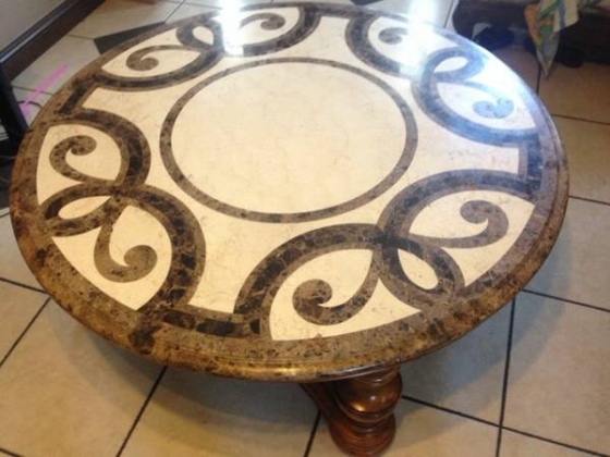 Marble table - $300 (Los angeles)