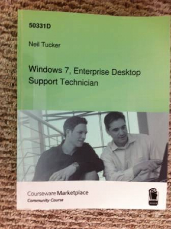 Windows 7 enterprise Desktop Support Technician -- look like new - $10 (Rosemead)