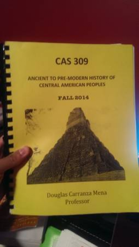 CAS309 Course Reader-Ancient to Pre-Modern History of Central American - $20 (Woodland Hills)