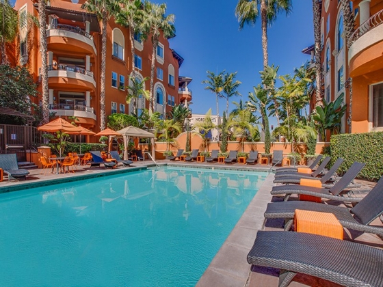 $2,208, 1br, 1 bd/1 bath Our luxury apartments are smoke free and feature Mediterranean style living in a pri...