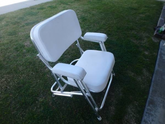 Foldable Fishing Deck Chairs - 2 Available