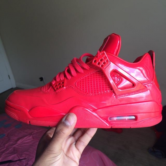 $250, All Red 2015 Jordan 4\\\'s. Size 8.5