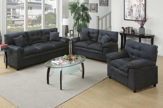 $560, 3-Pcs Sofa Set
