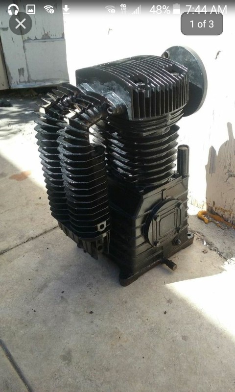 $160, Air compressor pump head