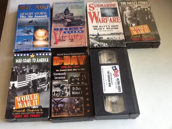 World War II Documentary in VHS