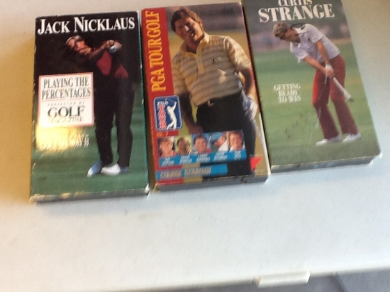 Golf Lesson in VHS format